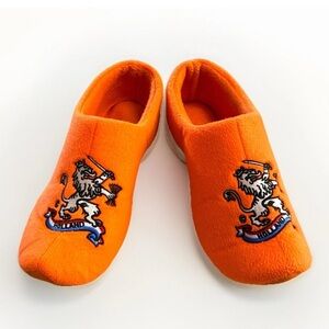 World of Clogs Dutch Clog Slippers in Orange Men’s Size 11.5 Holland Embroidery